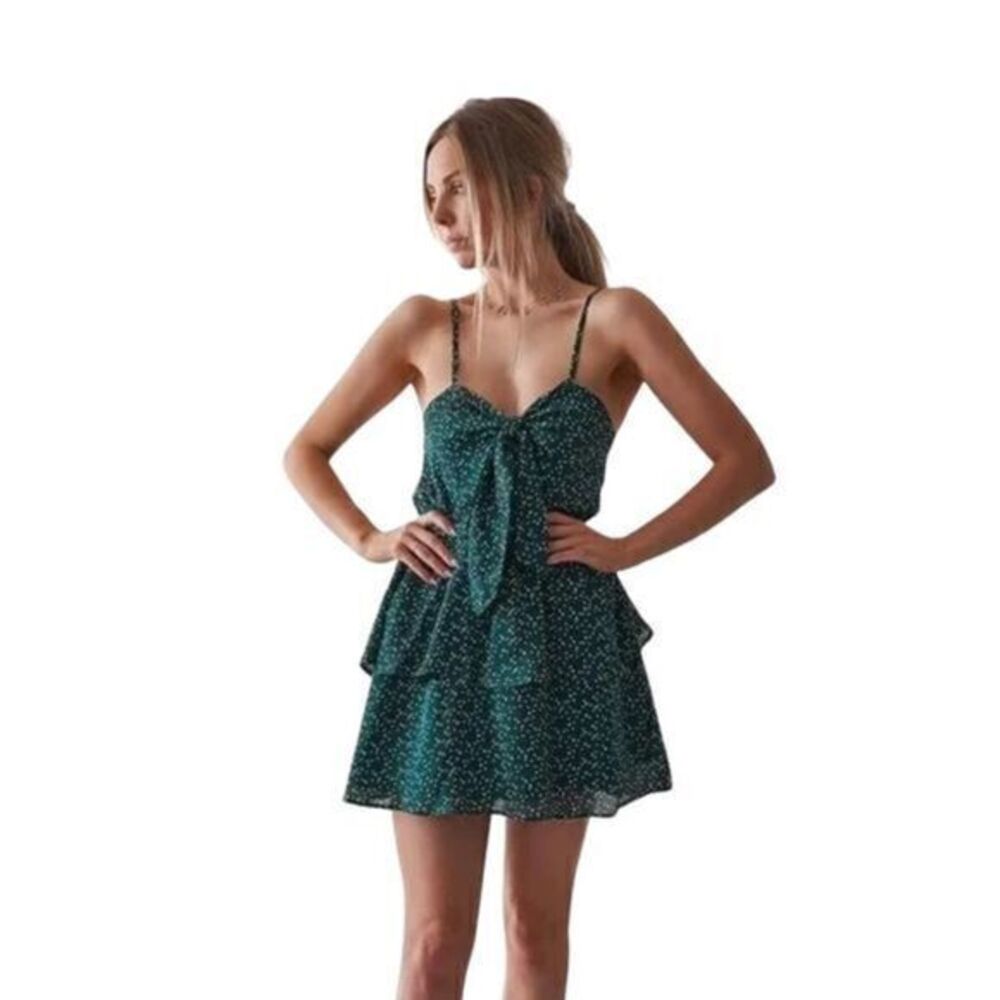 RUNAWAY NWT You’re A Gem Geek Polka Dot Mini Dress LARGE
